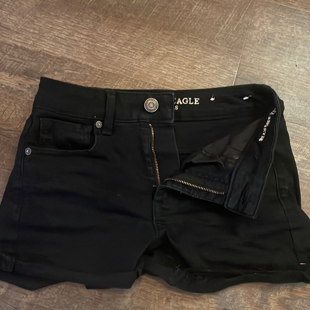 Black American Eagle shorts